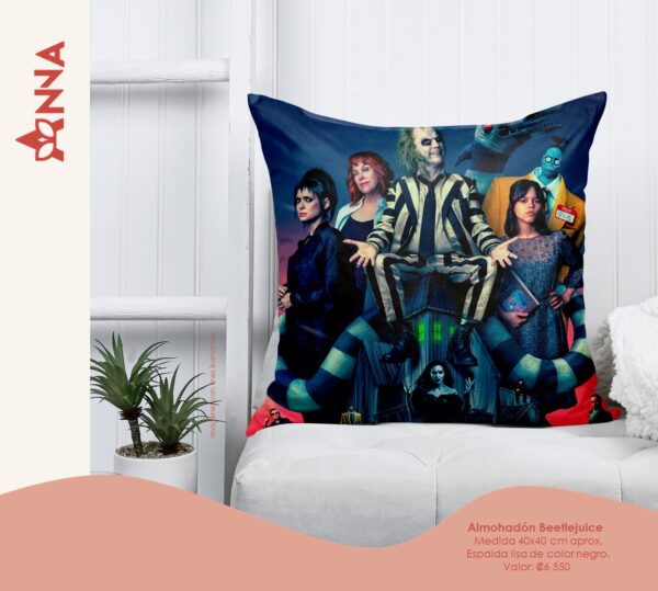 Almohada Beetlejuice
