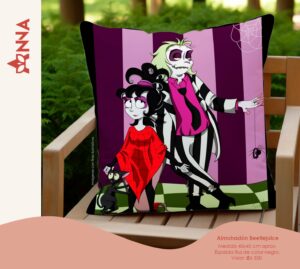 Almohada Beetlejuice animado