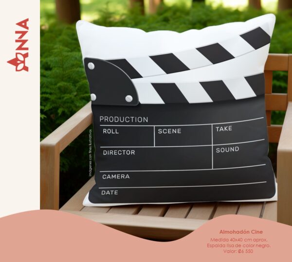 Almohada Claqueta cine