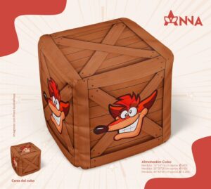 Cubo caja de 1-up
