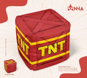 Cubo caja TNT